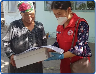 101 ТБ пациент получает помощь в рамках Проекта USAID «Поддержка пациентов с туберкулезом»