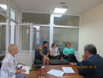 Встреча с представителями GIZ/Backup Health и МФ "Курацио" в офисе Секретариата Комитета КСОЗ